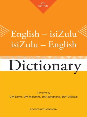 cover image of English-isiZulu / isiZulu-English Dictionary
